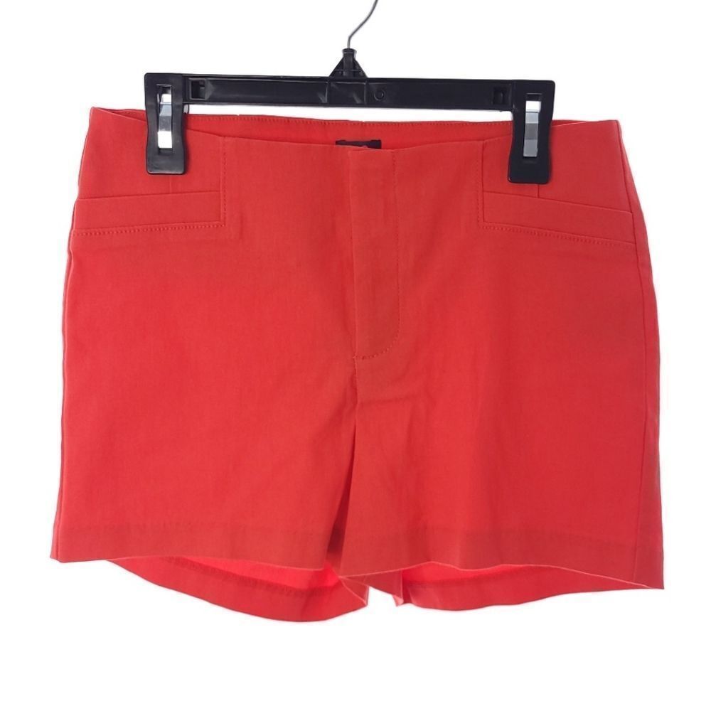 2B Bebe Womens Size Small Solid Red/Orange Shorts